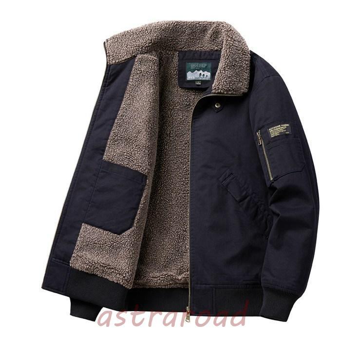 裏ボア ジャケット デッキジャケット メンズ アウター ミリタリー