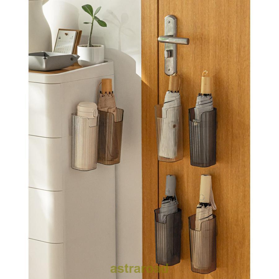 傘立て 傘入れ 折り畳み傘用 壁付け 壁掛け 粘着式 傘ラック 傘