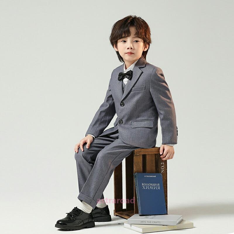子供 スーツ 5点セット 卒業式 男の子 入学式 セットアップ 子ども