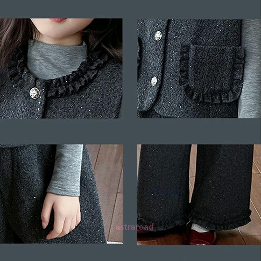 新品級✨ 120 女の子 入学式 卒業式 結婚式 フォーマル パンツスーツセット パンツスーツ 女の子 入学式 卒業式 セットアップ ベスト フォーマル