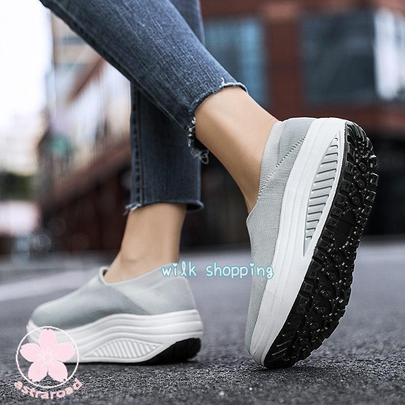 大きいサイズ 厚底 スニーカー レディース シューズ 歩きやすい