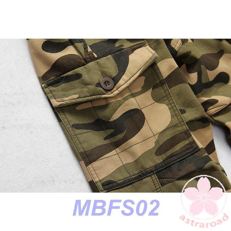 爆買カーゴパンツ メンズ 秋冬 迷彩柄 ミリタリーパンツ 作業着 ワーク