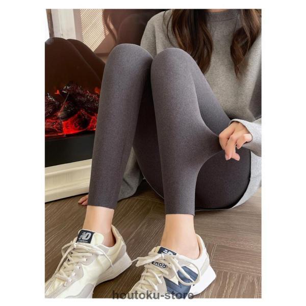 超暖 レギンス 微起毛 レディース タイツ おしゃれ 美脚 ヒートレギンス スパッツ パンツ 軽量 防寒 秋冬 ストレッチ あったか 着圧 | ブランド登録なし | 10