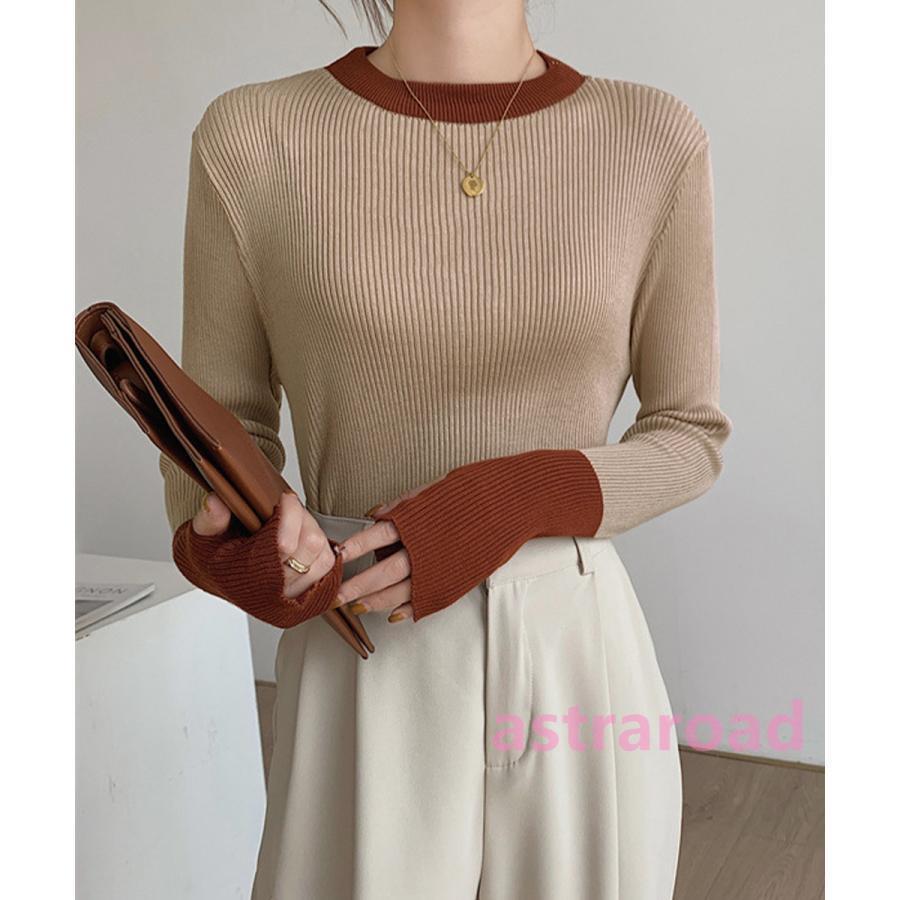 Aphlotus レッド 穴あきニット Lサイズ オーバーサイズニット