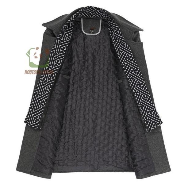 チェスターコート メンズ 中綿ジャケット アウター ビジネスコート