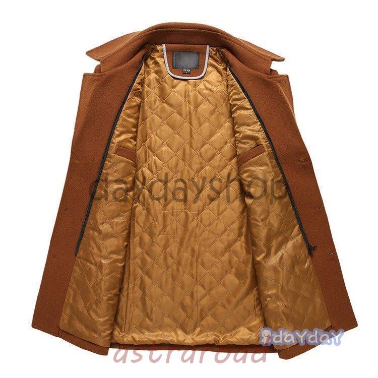 チェスターコート メンズ ラシャコート メルトンコート 中綿コート