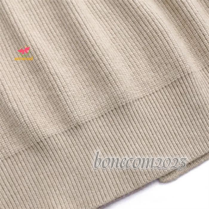 襟付き ニットカーディガン レディース ニット カーディガン 秋