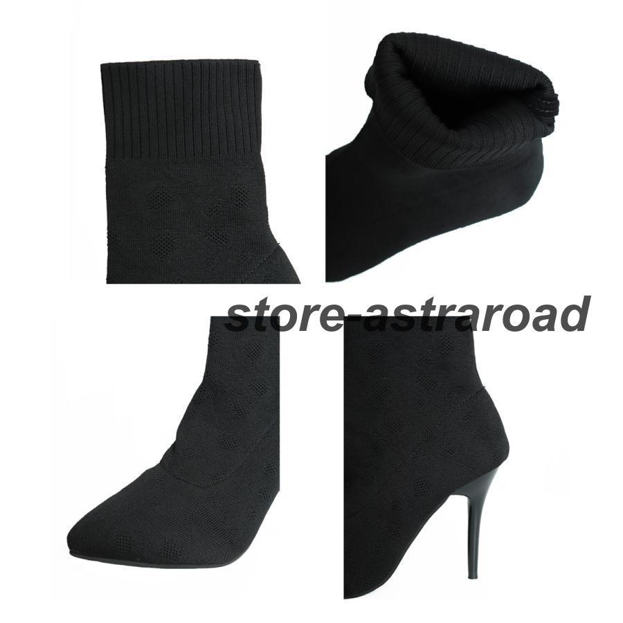 ショートブーツ ソックスブーツ 韓国 | ブランド登録なし | 10