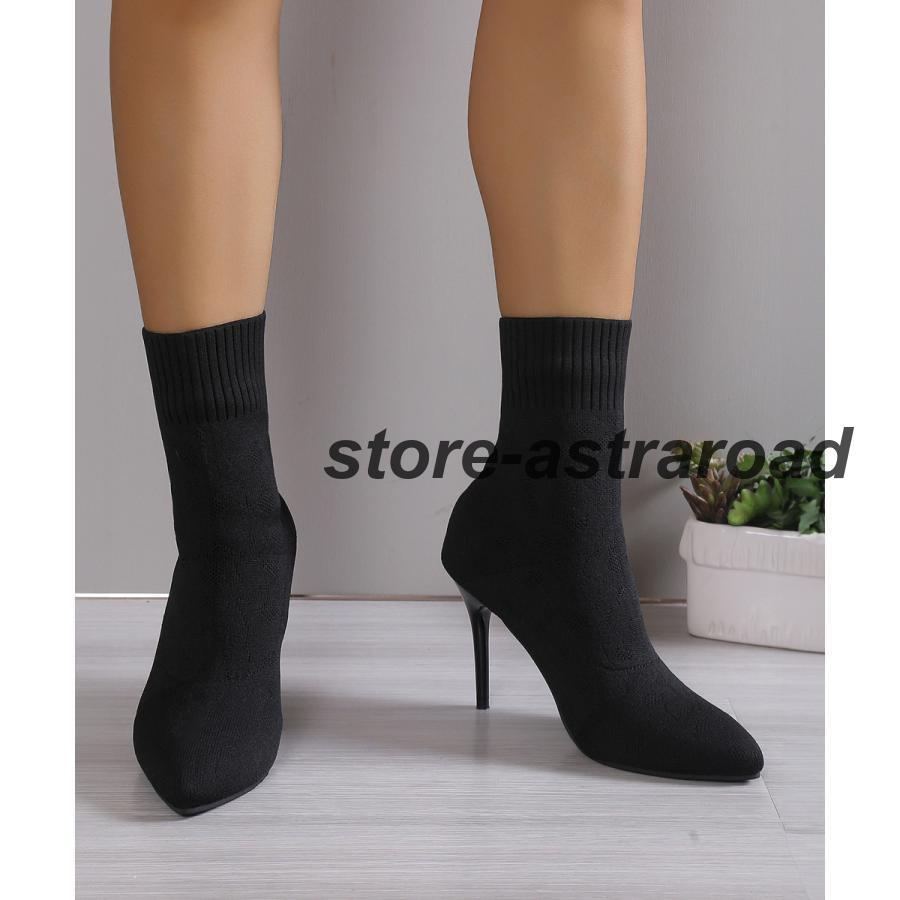 ショートブーツ ソックスブーツ 韓国 | ブランド登録なし | 06