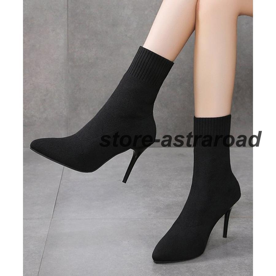 ショートブーツ ソックスブーツ 韓国 | ブランド登録なし | 07