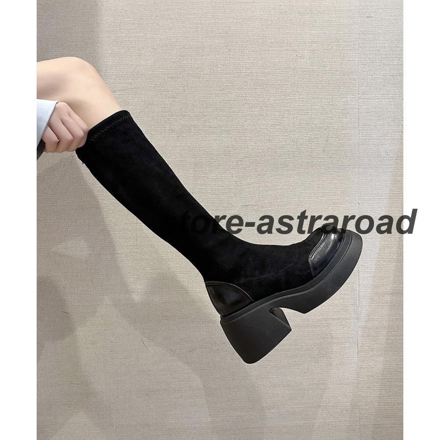 厚底ブーツ ニーハイブーツ ロングブーツ | ブランド登録なし | 07