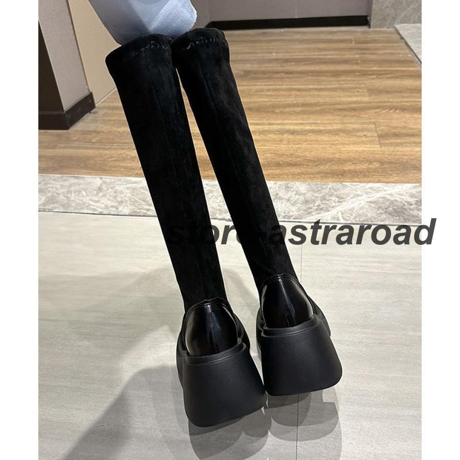 厚底ブーツ ニーハイブーツ ロングブーツ | ブランド登録なし | 08