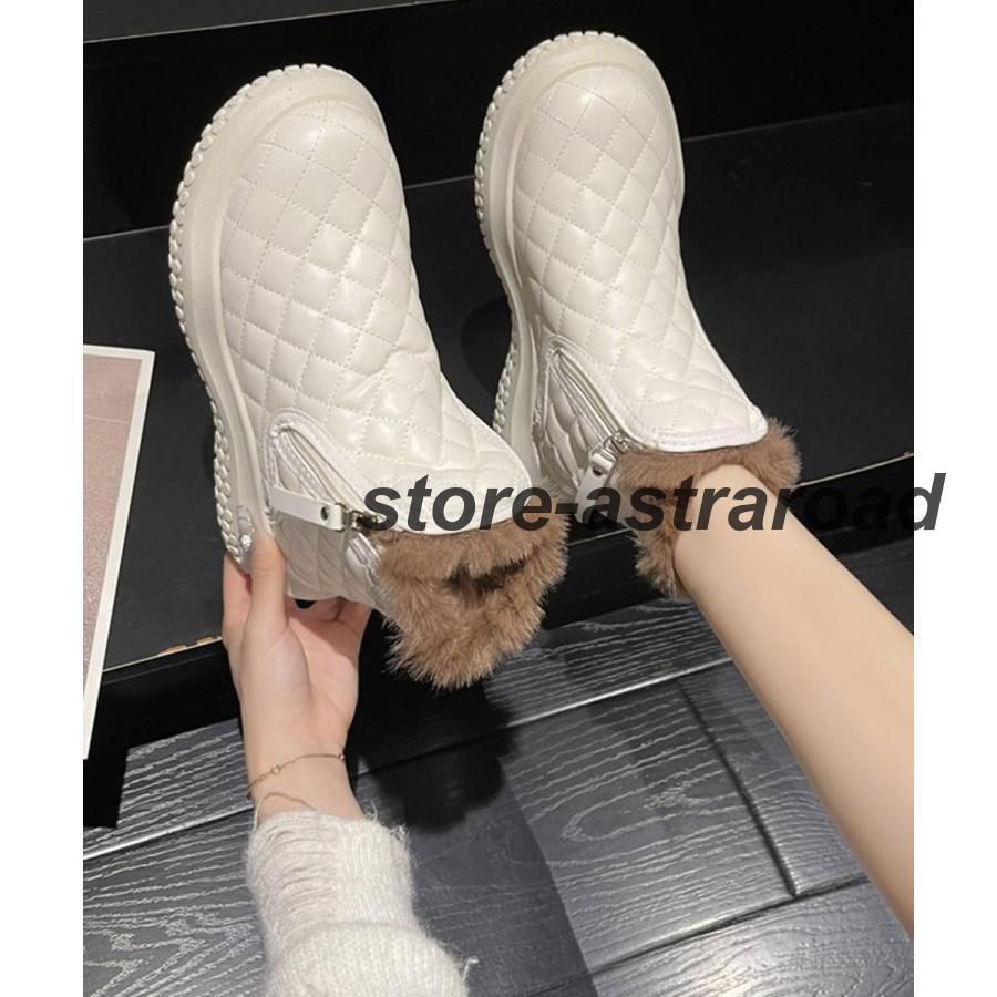 ムートンブーツ キルティング裏起毛ブーツ | ブランド登録なし | 02