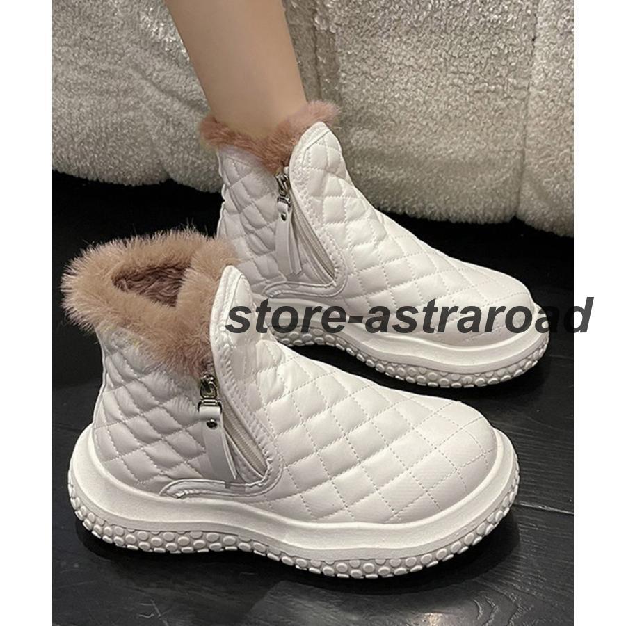 ムートンブーツ キルティング裏起毛ブーツ | ブランド登録なし | 09