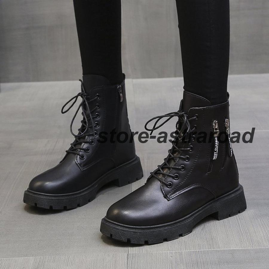 トラックソールブーツ 厚底ショートブーツ | ブランド登録なし | 15