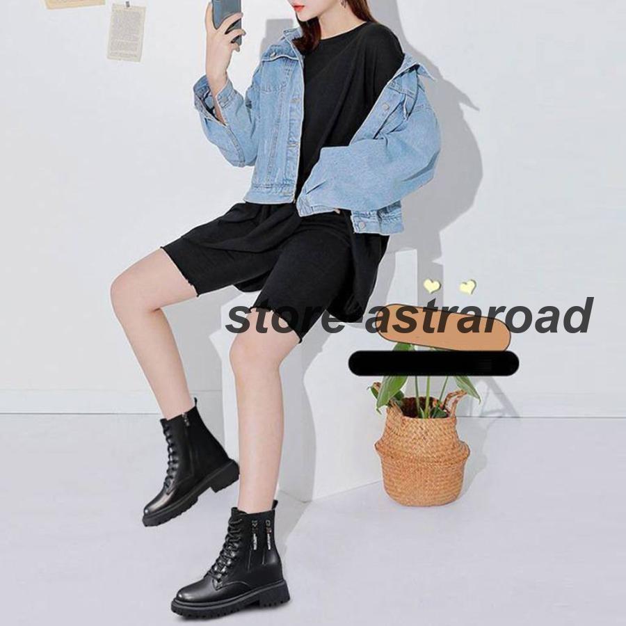 トラックソールブーツ 厚底ショートブーツ | ブランド登録なし | 16