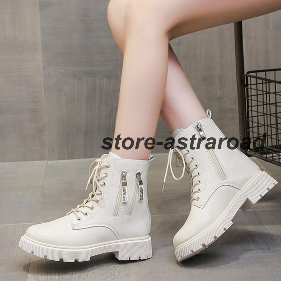 トラックソールブーツ 厚底ショートブーツ | ブランド登録なし | 02