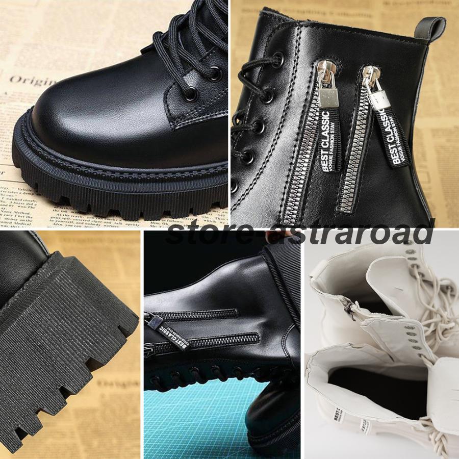 トラックソールブーツ 厚底ショートブーツ | ブランド登録なし | 05