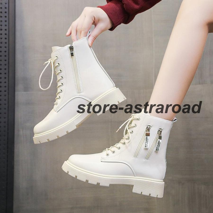 トラックソールブーツ 厚底ショートブーツ | ブランド登録なし | 09