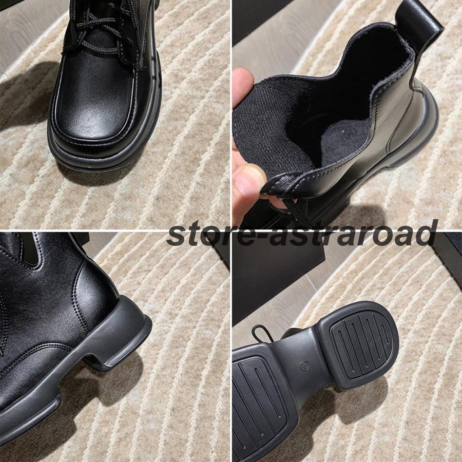 ショートブーツ 厚底 ワークブーツ 美脚 | ブランド登録なし | 05