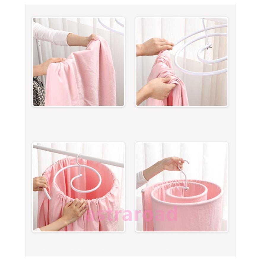 シーツハンガー 折りたたみ式 布団干し 布団ハンガー バスタオルハンガー スパイラルハンガー 物干しハンガー ハンガー 布団 シーツ ハンガー 新生活 |  | 16