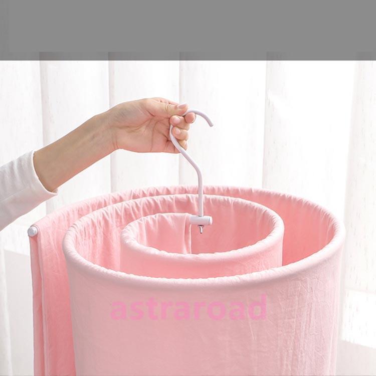 シーツハンガー 折りたたみ式 布団干し 布団ハンガー バスタオルハンガー スパイラルハンガー 物干しハンガー ハンガー 布団 シーツ ハンガー 新生活 |  | 01