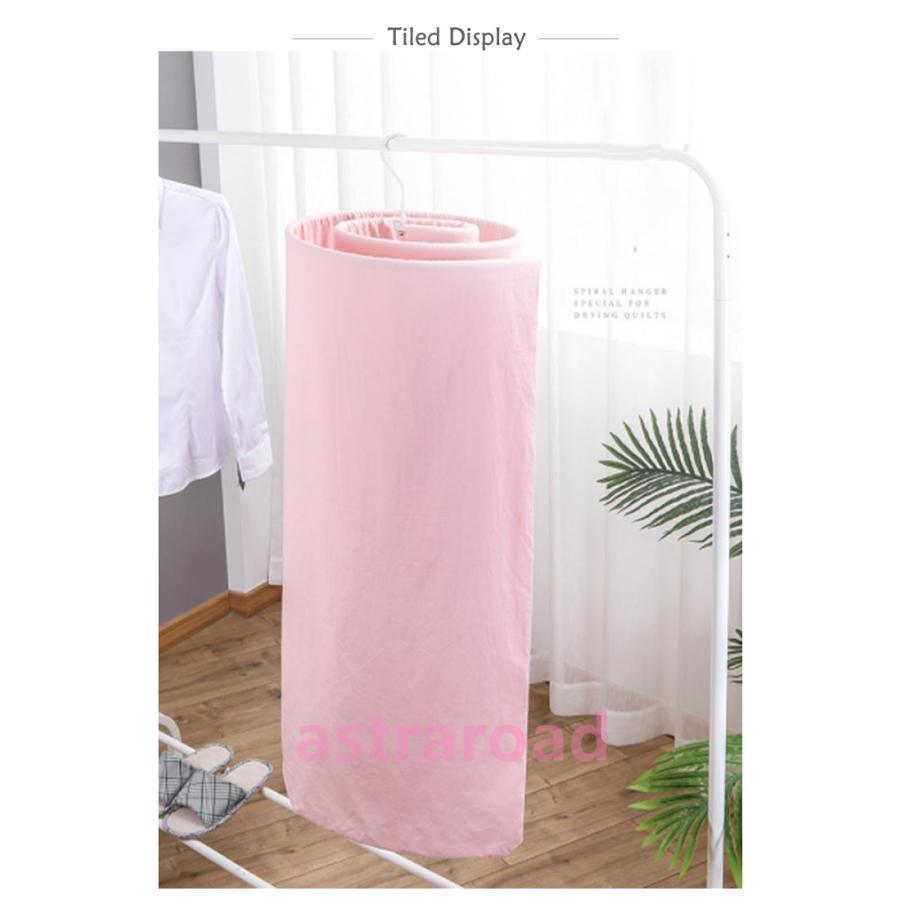 シーツハンガー 折りたたみ式 布団干し 布団ハンガー バスタオルハンガー スパイラルハンガー 物干しハンガー ハンガー 布団 シーツ ハンガー 新生活 |  | 06