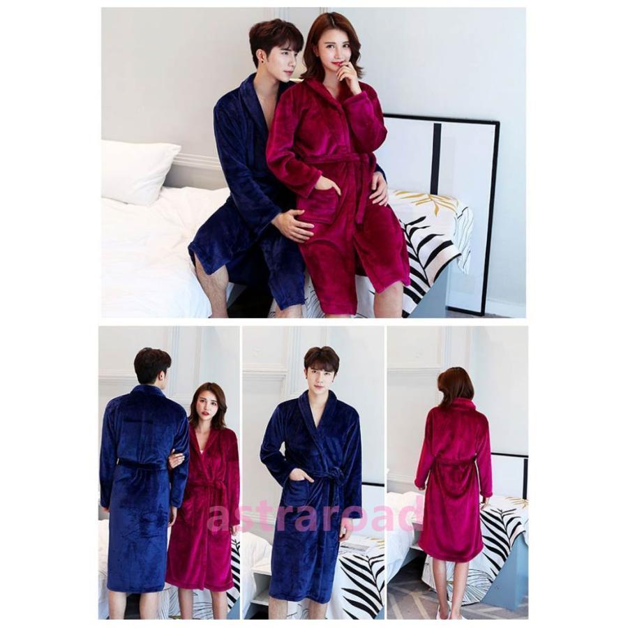 バスローブ ママ おしゃれ マイクロファイバー 厚手 速乾 カップル 長袖 かわいい バスタオル ガウン ルームウェア ふわふわ あったか レディース |  | 16