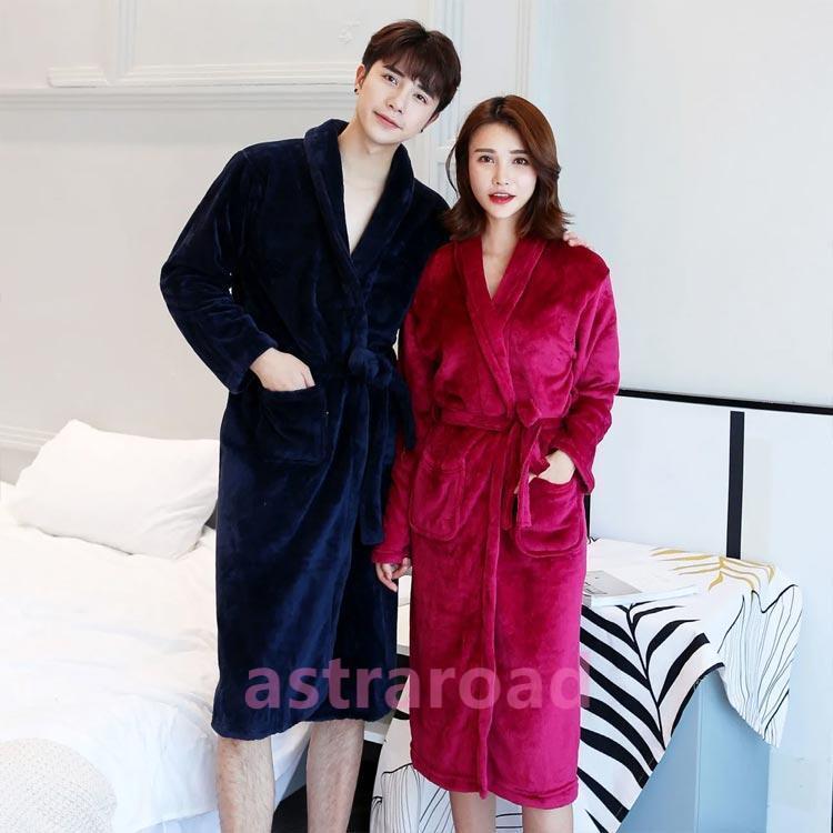 バスローブ ママ おしゃれ マイクロファイバー 厚手 速乾 カップル 長袖 かわいい バスタオル ガウン ルームウェア ふわふわ あったか レディース |  | 03
