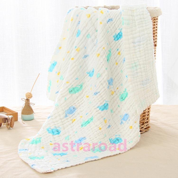 バスタオル ガーゼタオル 6重織り 大判 子供用 男の子 女の子 可愛い 動物柄 赤ちゃん 通気性 吸水性 お昼寝 出産祝い 保育園 プレゼント |  | 02