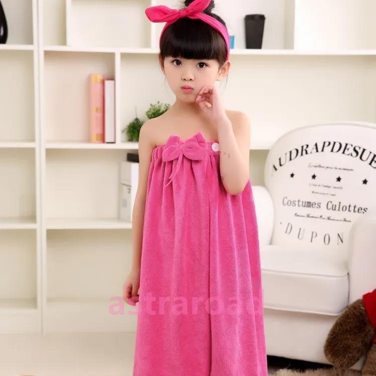 バスタオル 女の子 ラップタオル 巻きタオル 水泳 バスローブ リポン付き 着るバスタオル 女の子 吸水性 子供用 着替え お風呂 温泉 スイミング |  | 03