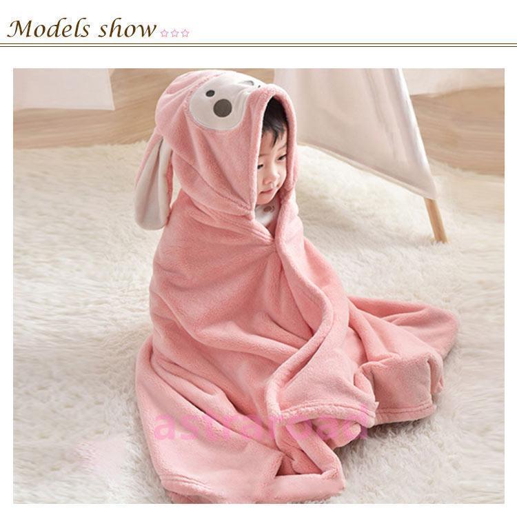 フード付き バスタオル バスローブ 子供 キッズ ベビー 70×140 88×150 子供用 湯上りタオル マイクロファイバー お風呂上がり タオル |  | 08