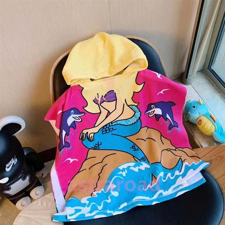フード付き バスタオル 子供用 プールタオル バスローブ バスポンチョ ベビー キッズ ビーチタオル 着るバスタオル 出産祝い ギフト プレゼント お |  | 01