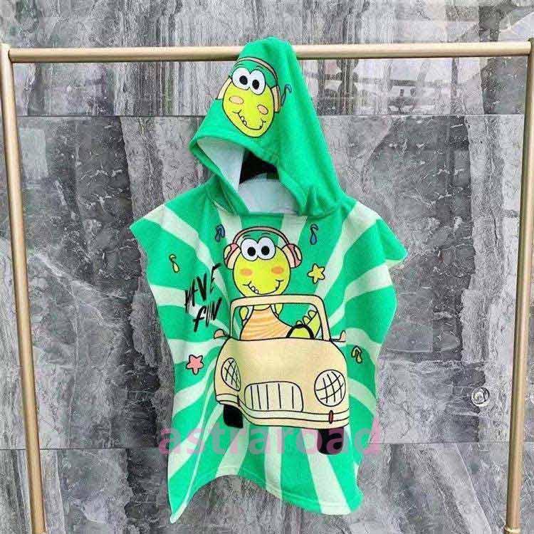 フード付き バスタオル 子供用 プールタオル バスローブ バスポンチョ ベビー キッズ ビーチタオル 着るバスタオル 出産祝い ギフト プレゼント お |  | 04