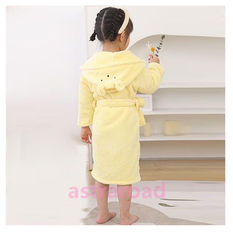 バスローブ キッズ フード付き バスタオル 子供用 男の子 女の子 厚手 吸水 速乾 パジャマ プール タオル マイクロファイバー素材 秋 冬 入園 |  | 12