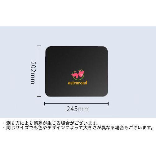 爆買 マウスパッド 金属製 アルミニウム合金 四角 スクエア型 薄型