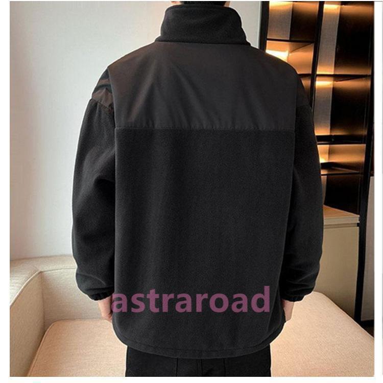 ゴルフウェア メンズ 冬 M フルジップ 裏フリース トップス 秋冬 長袖