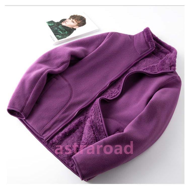 ボア ジャケット アウター レディース メンズ 秋冬 厚手 長袖 リバーシブル 裏ボア 裏起毛 ブルゾン ボアアウター ボアコート フリース コート |  | 16