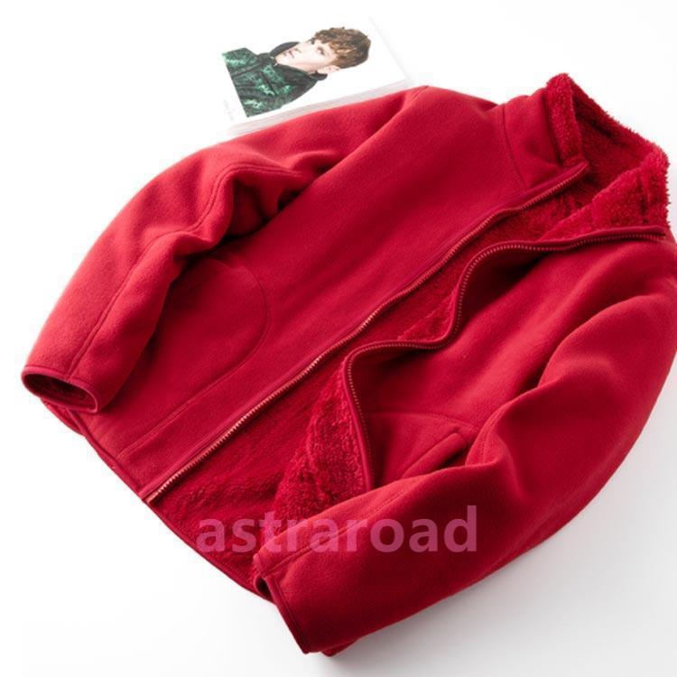 ボア ジャケット アウター レディース メンズ 秋冬 厚手 長袖 リバーシブル 裏ボア 裏起毛 ブルゾン ボアアウター ボアコート フリース コート |  | 02