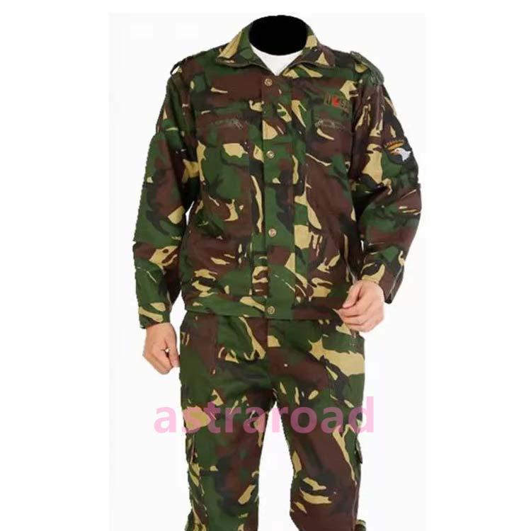 作業服 迷彩柄 メンズ 上下セット ジャケット ロングパンツ 2点セット