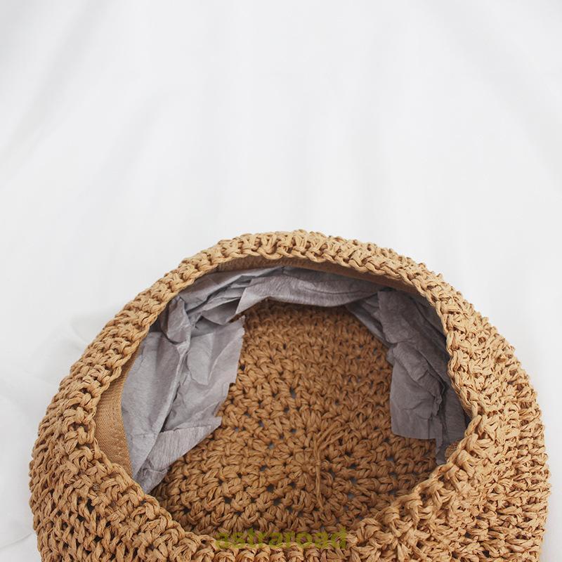 ベレー帽 麦わら帽子 ベビー帽子 オーダーページ(^^) ベレー帽 帽子 キッズ 子供用 麦わら ストローハット シンプル