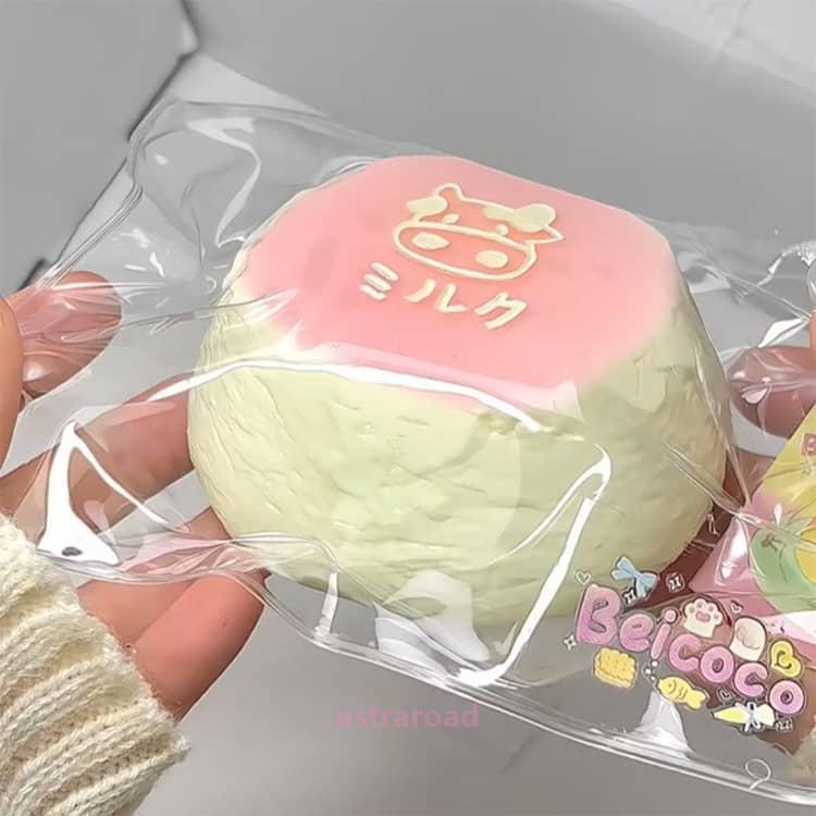 低反発 握る ケーキ おしゃれ オシャレ スクイーズ もちもち おもちゃ