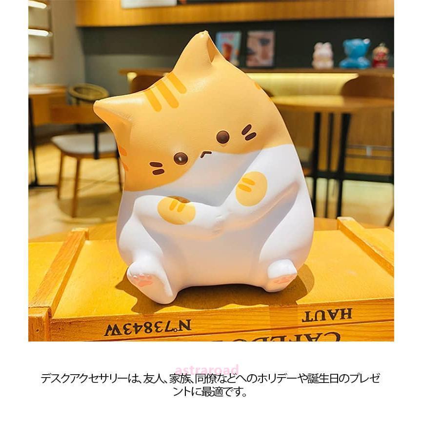 スクイーズ 可愛い ストレス解消グッズ 猫 動物 ネコおもちゃ 低反発