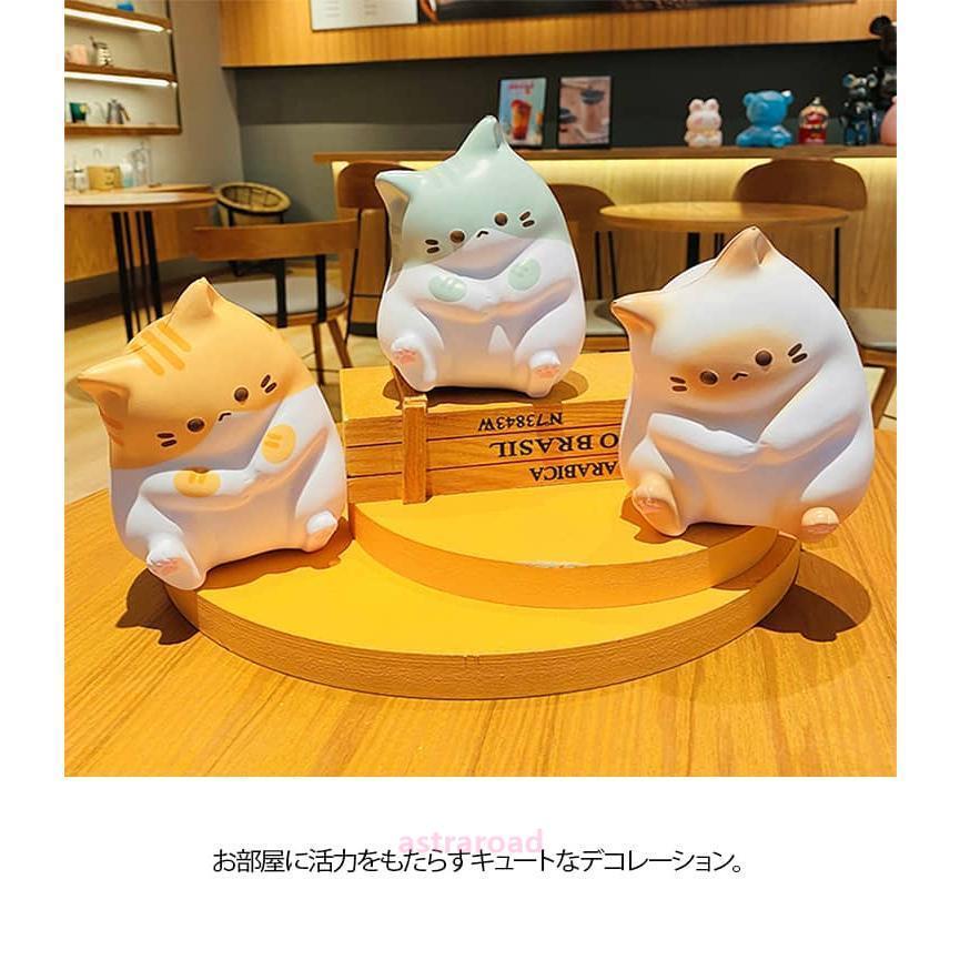 スクイーズ 可愛い ストレス解消グッズ 猫 動物 ネコおもちゃ 低反発