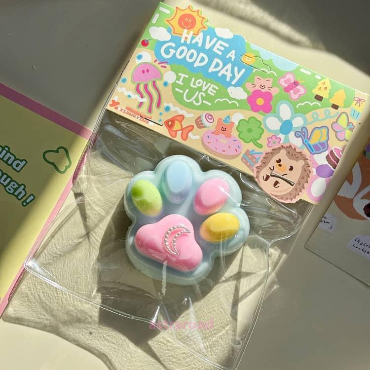 ストレス解消 柔らかい おもちゃ 5個セット スクイーズ さくら グッズ