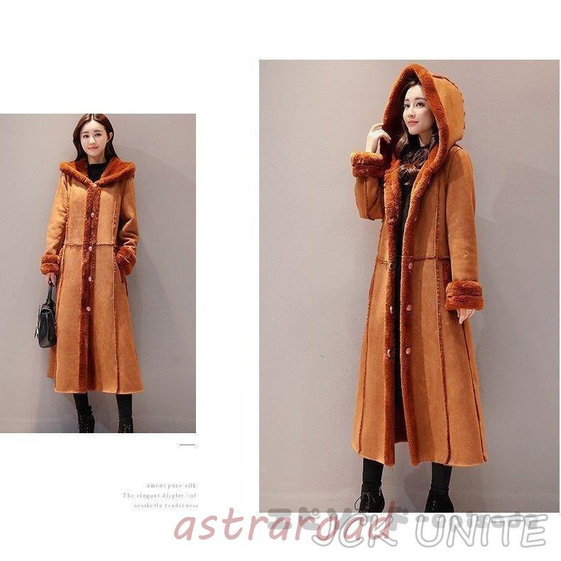 コート レディース ムートンコート 超ロング フード付き 裏ボア