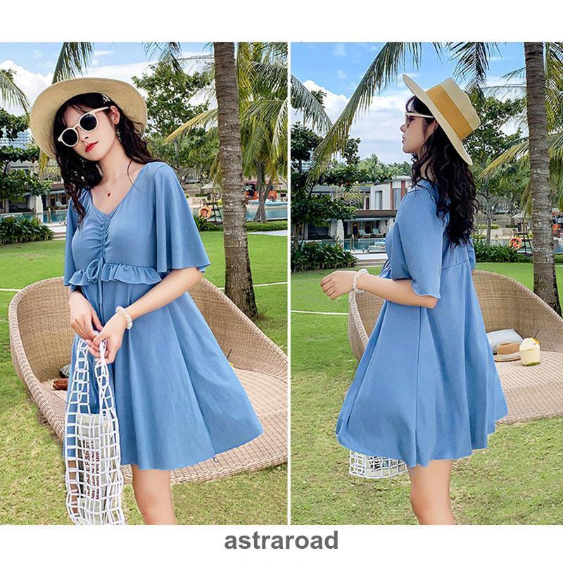 水着 体型カバー レディース ぽっちゃり ママ ワンピース水着 大きい