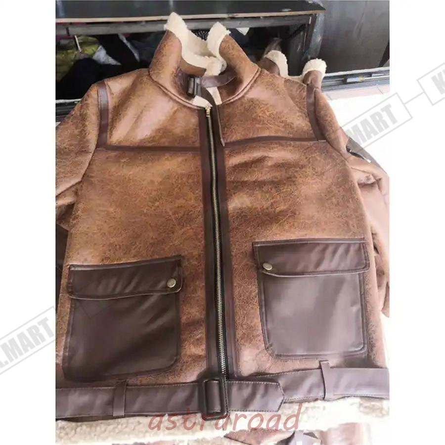 ムートンコート メンズコート 裏起毛 裏ボア ボアジャケット