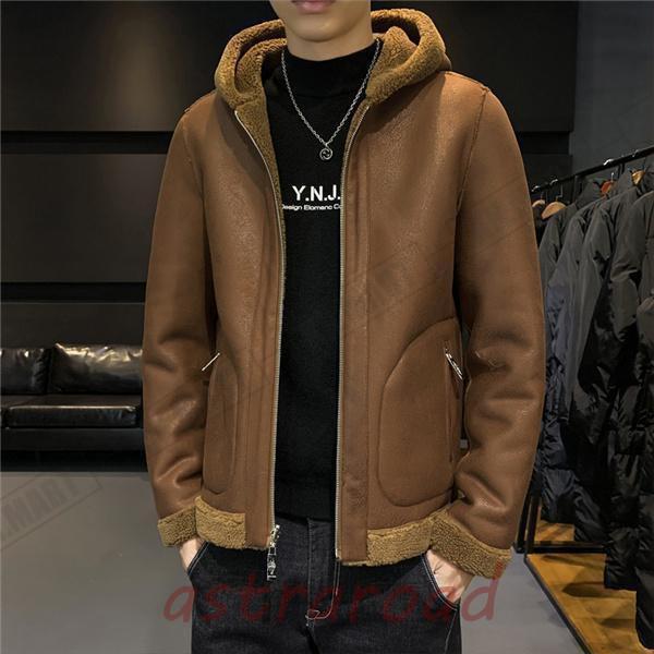 極美品✨MEN'S TENORAS ファーコート フェイクムートン ボア ムートンコート ボアジャケット メンズ フェイクムートン ファーコート