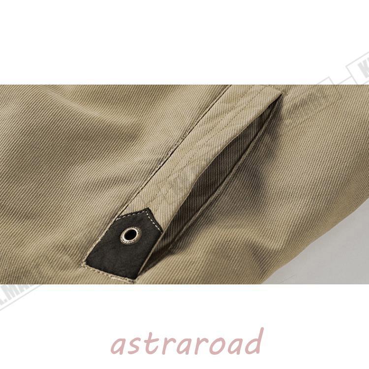 メンズ 裏ボア ジャケット ジャンパー ミリタリージャケット トラック